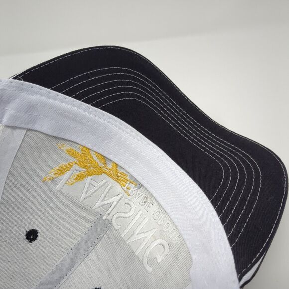 Lansing Trade Group Idaho Strapback Trucker Hat Black One Size Mesh Back - Picture 7 of 8